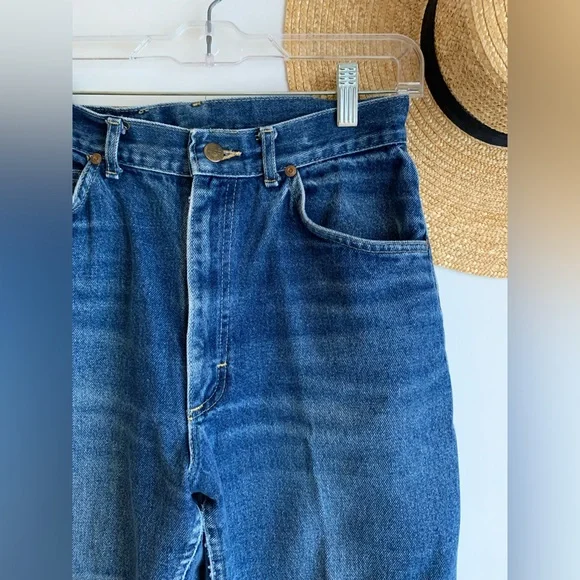 True Vintage LEE Riders 1970’s 100% cotton denim jeans - Picture 3 of 11